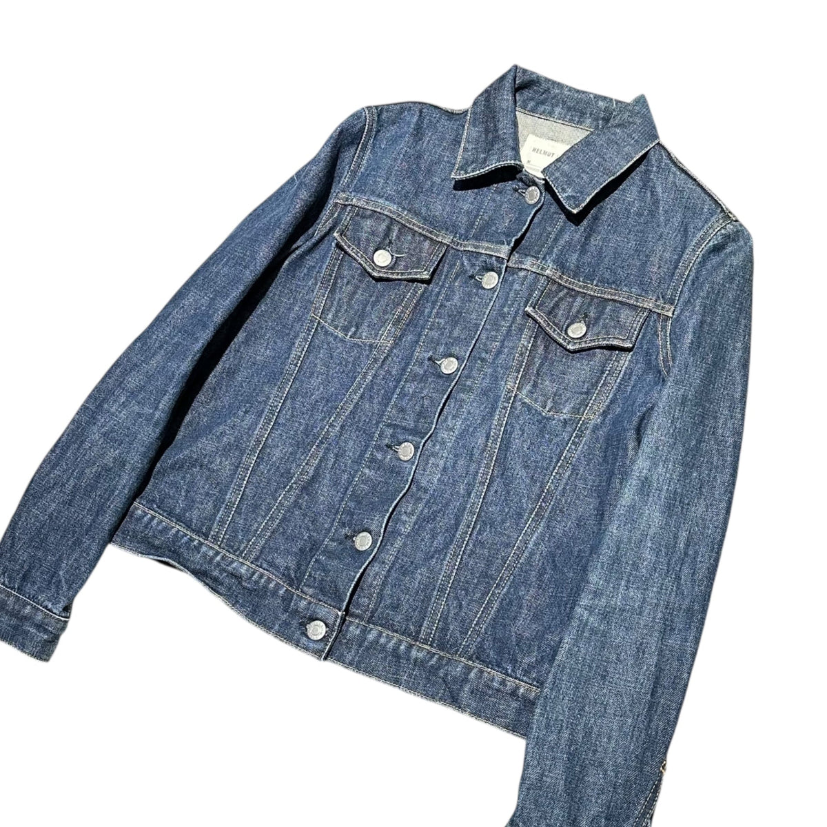 HELMUT LANG 1999 Type 3 Denim Trucker Jacket Blue Size 38
