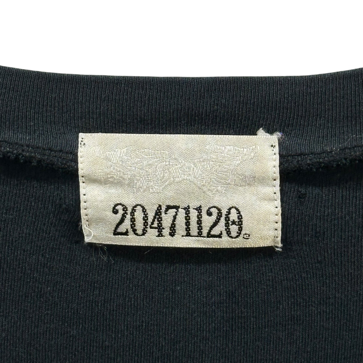 20471120 90s "Hyoma" Archive Long T-Shirt Black Size M