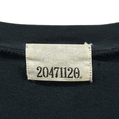 20471120 90s "Hyoma" Archive Long T-Shirt Black Size M
