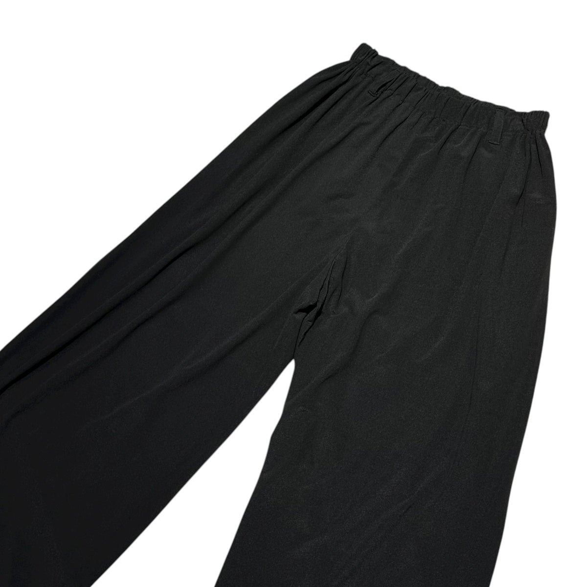 Y's bis Easy Wide Pants Black Size FREE