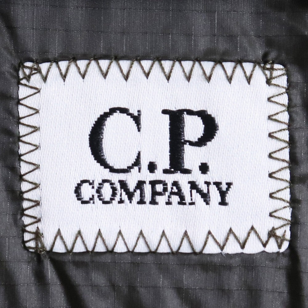 C.P. COMPANY Goggle Down Knit Jacket Khaki Size M