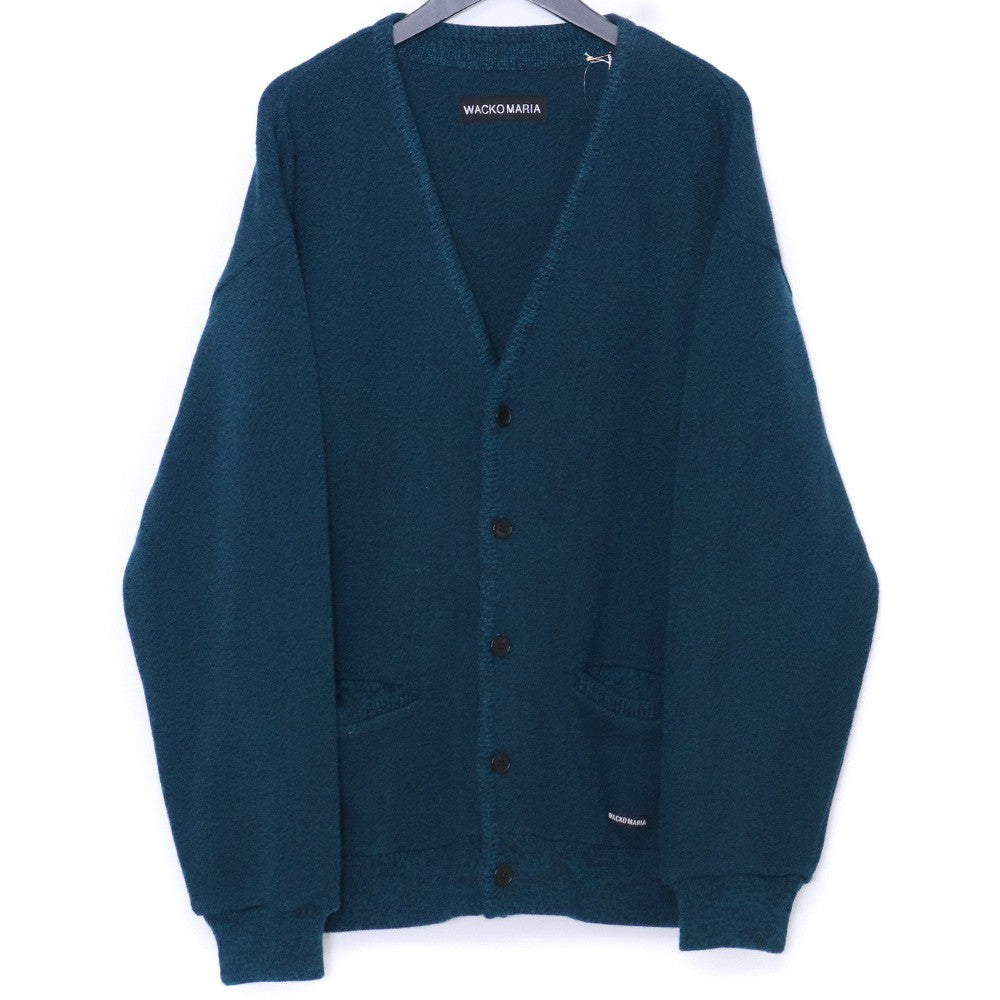 WACKO MARIA 25SS Classic Knit Cardigan Green Size XL