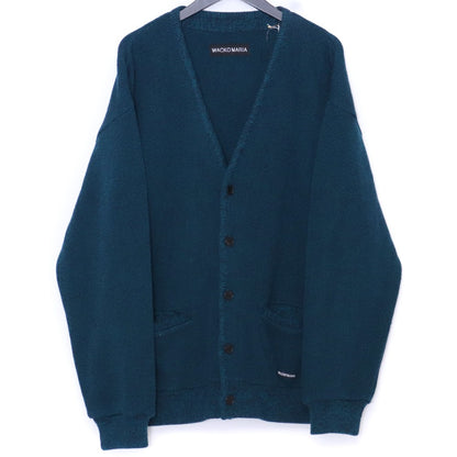 WACKO MARIA 25SS Classic Knit Cardigan Green Size XL