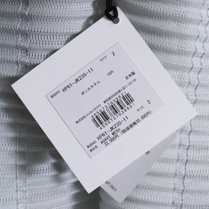 HOMME PLISSE ISSEY MIYAKE AGAVE MESH Long Light Green Size 2