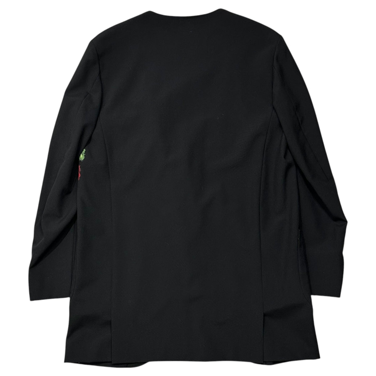 COMME des GARCONS HOMME PLUS Rose Print Jacket Black Size M