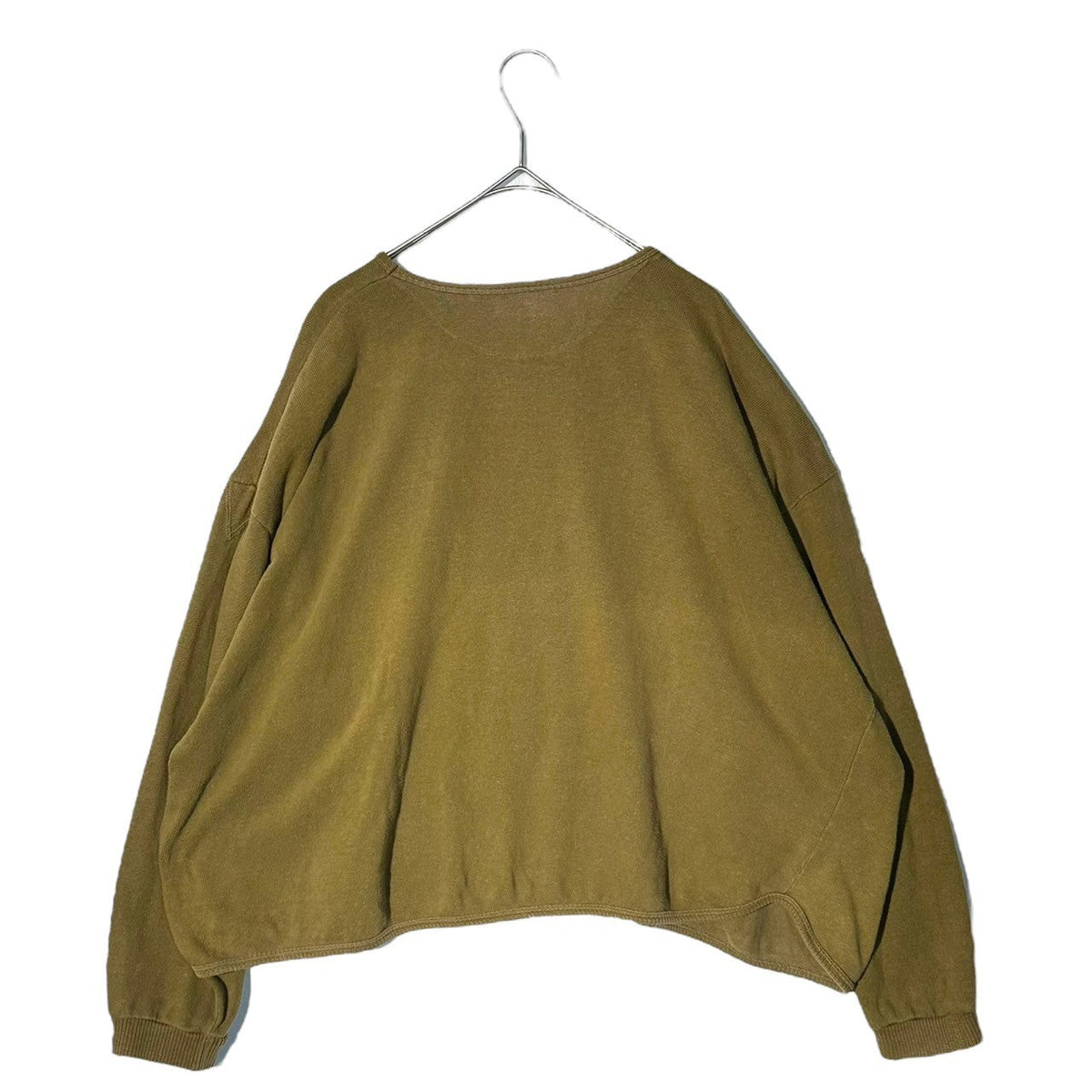 Y's 70s-80s Initial Tag Pique Knit Pullover Size FREE