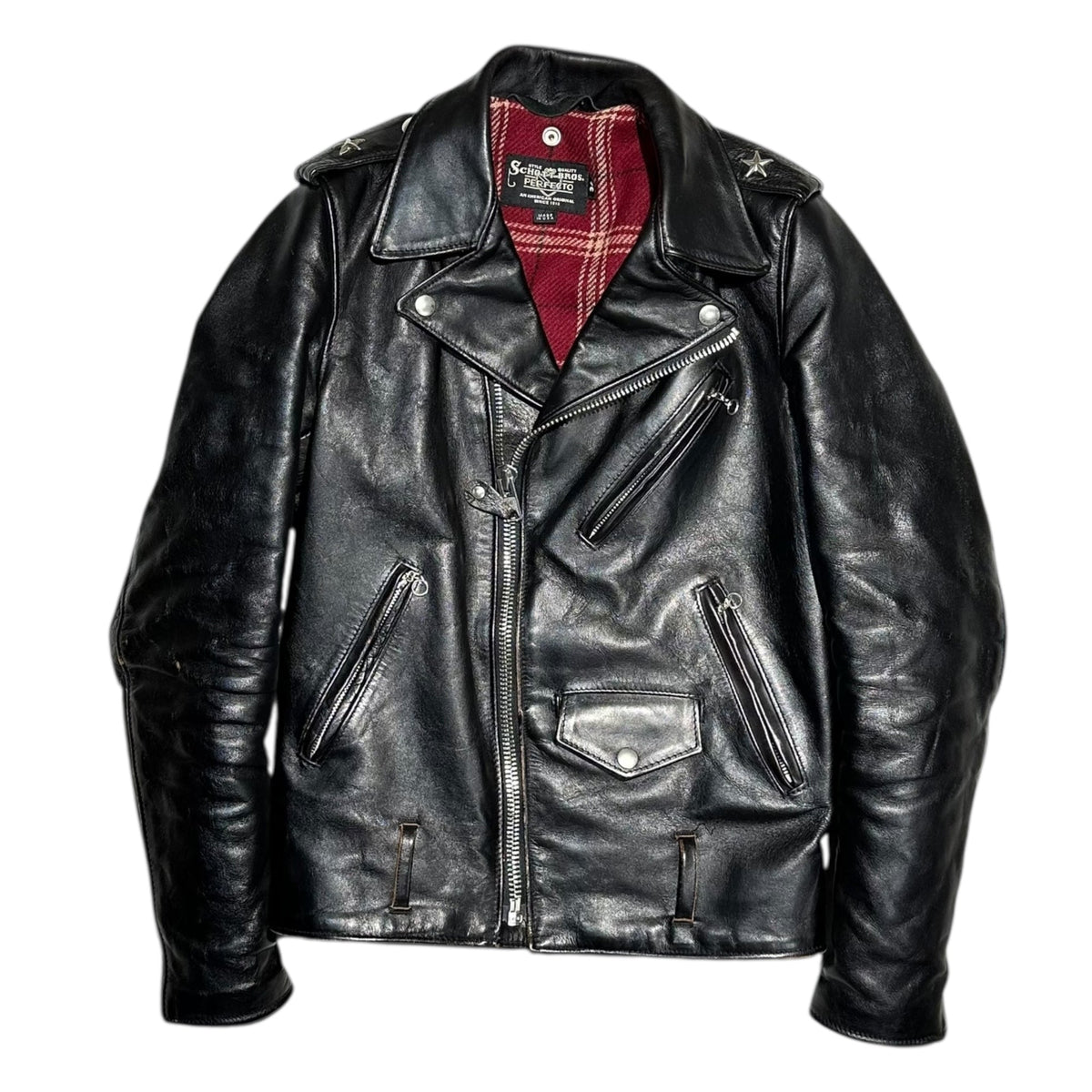 SCHOTT Onestar Special Horsehide Jacket Black Size 34