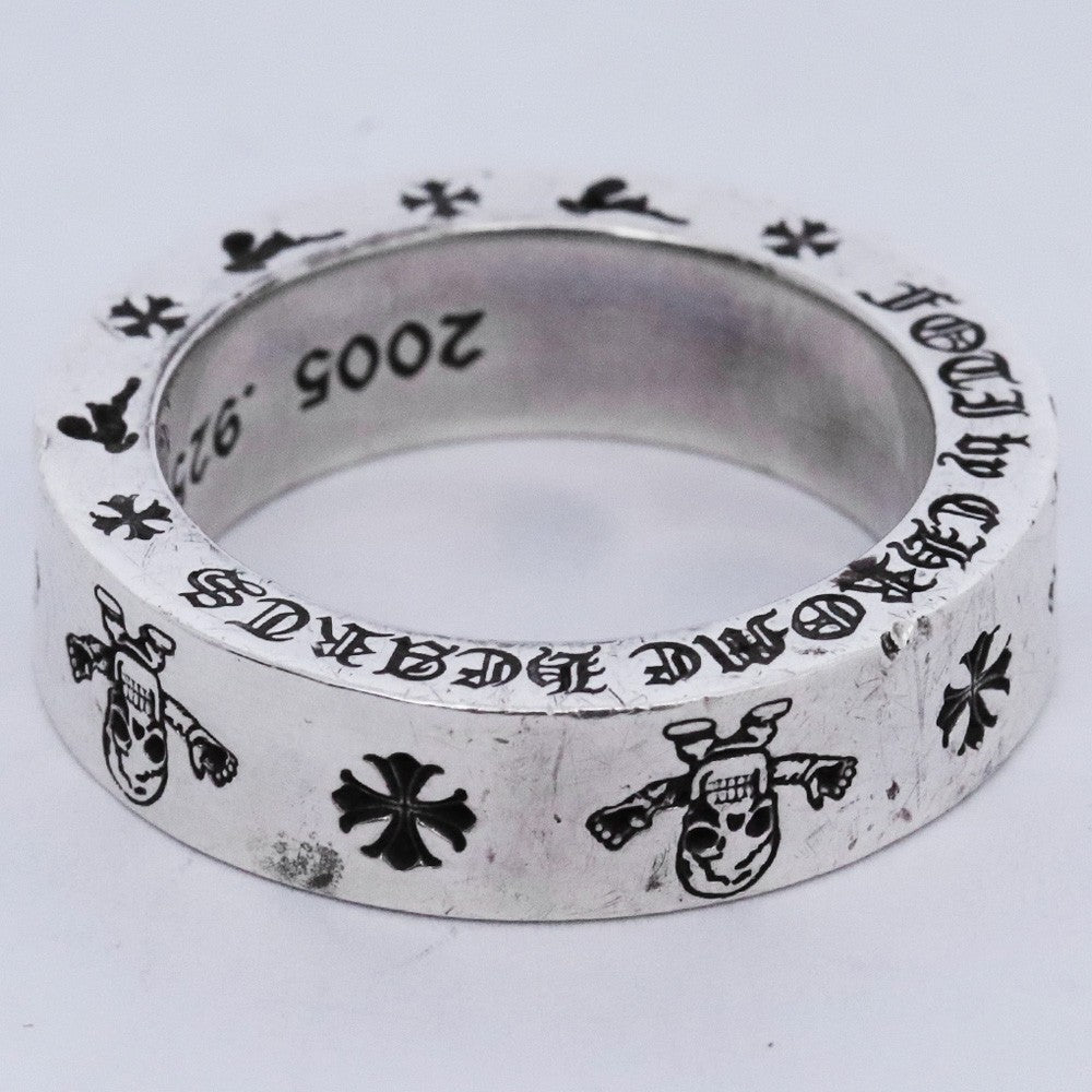 CHROME HEARTS 6mm Spacer Foti Ring Silver Size ONE SIZE