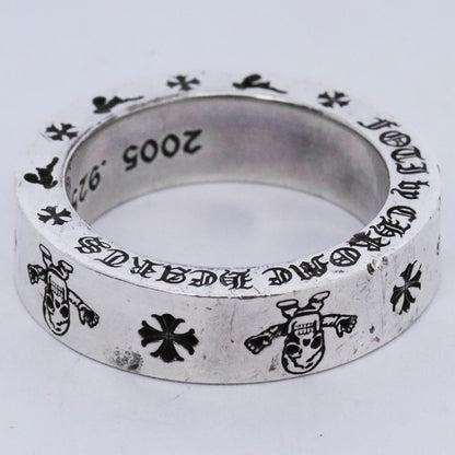 CHROME HEARTS 6mm Spacer Foti Ring Silver Size ONE SIZE