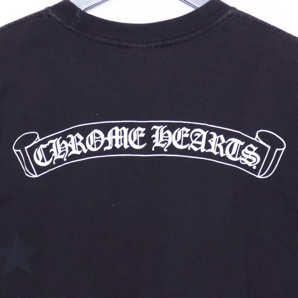 Chrome Hearts Old Back Scroll Label Print T-Shirt Size S