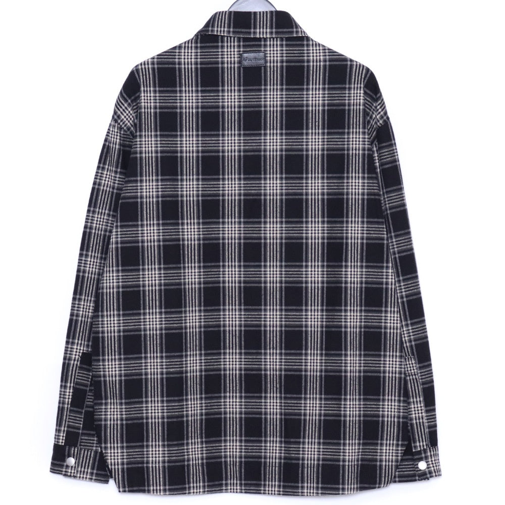 A.F ARTEFACT Exclusive Cotton Checked Black Gray Size 2
