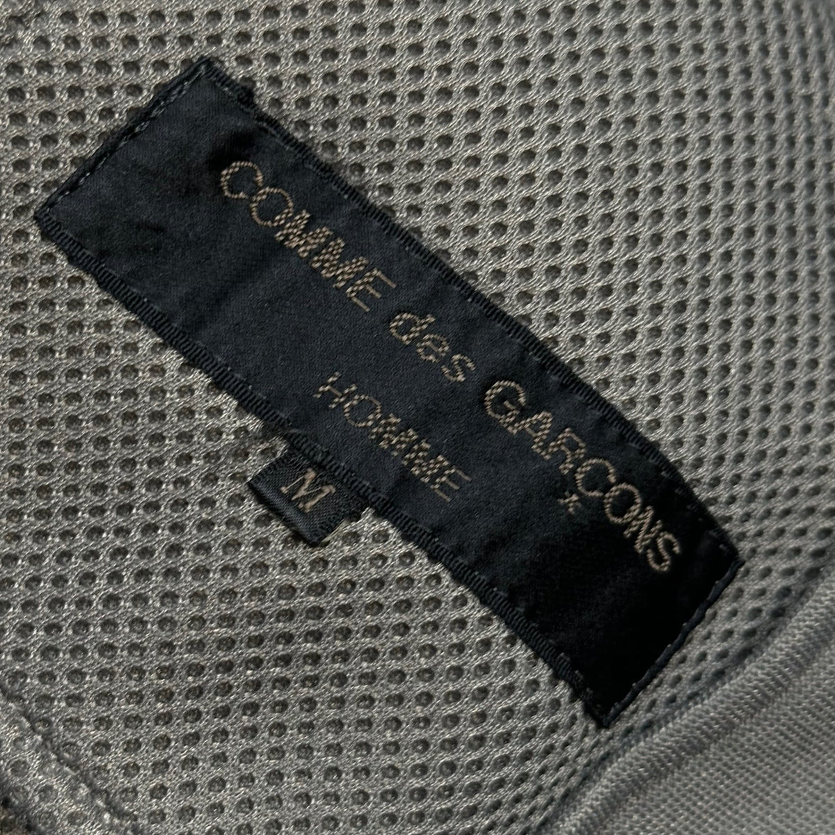 COMME des GARCONS HOMME 99AW Polyester Jacket Grey Size M