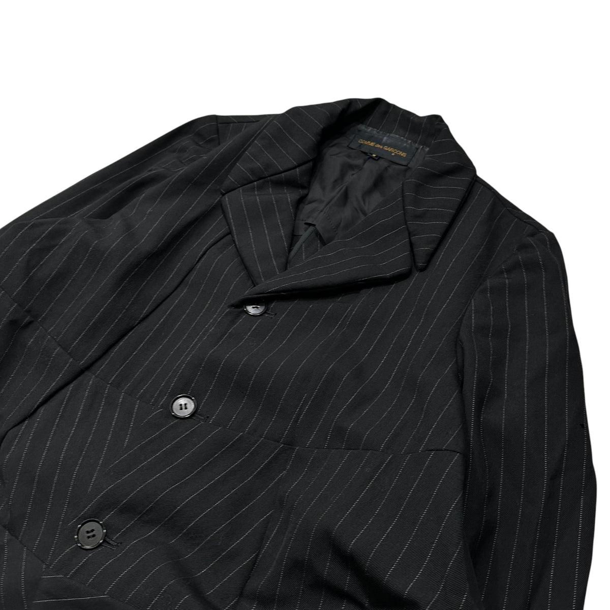 COMME des GARCONS 93SS Wool Gabardine Striped Jacket Size S