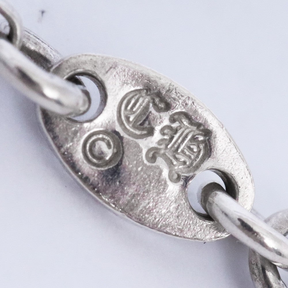 Chrome Hearts Silver Roll Chain Necklace