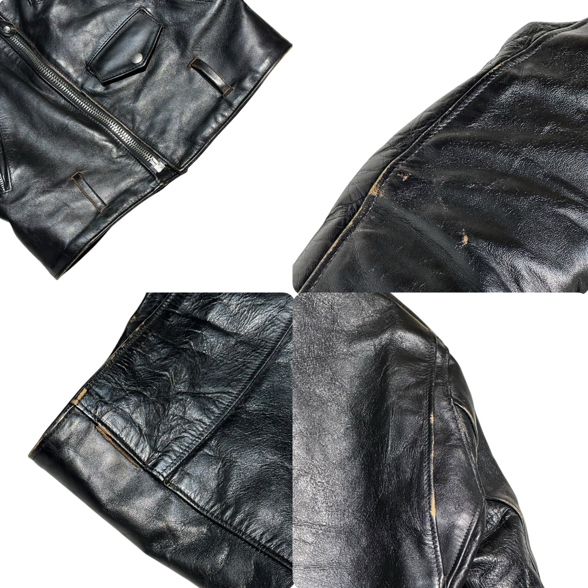 SCHOTT Onestar Special Horsehide Jacket Black Size 34