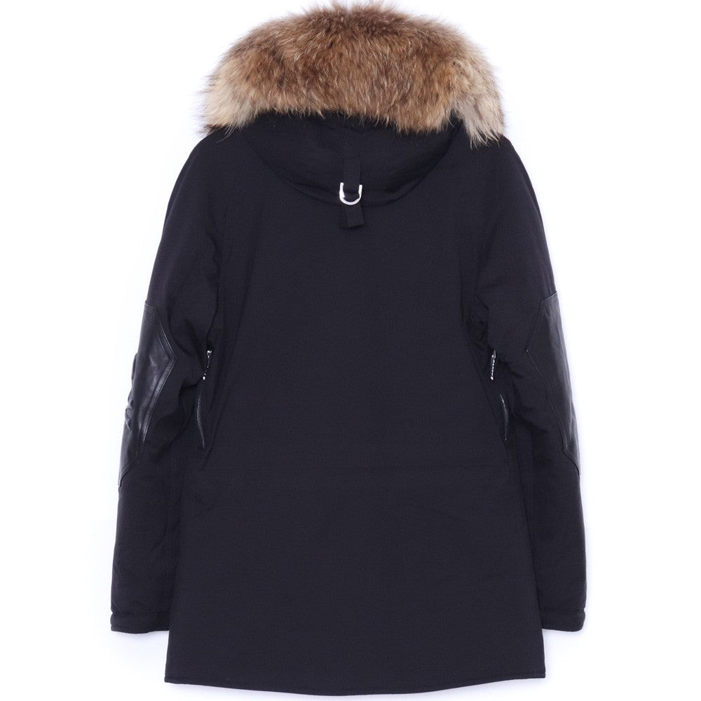 MASTERMIND JAPAN Gore-Tex Fur Hood N-3B Coat Black Size XS