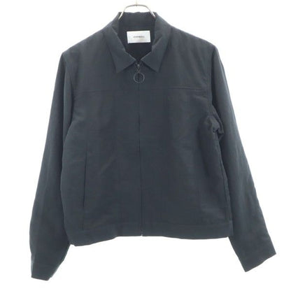 Johnbull Unused Rayon Embroidered Blouson Black Size M