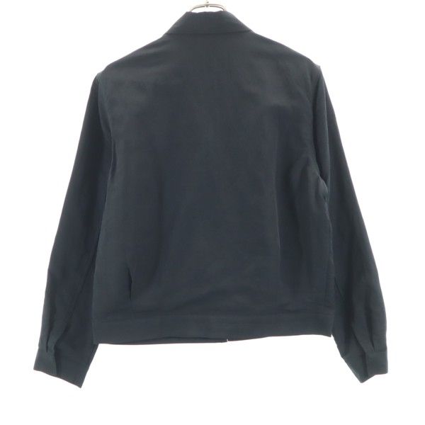 Johnbull Unused Rayon Embroidered Blouson Black Size M