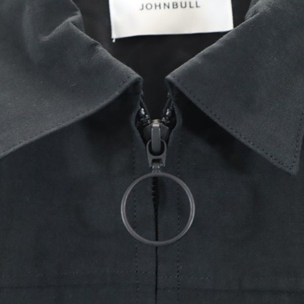 Johnbull Unused Rayon Embroidered Blouson Black Size M