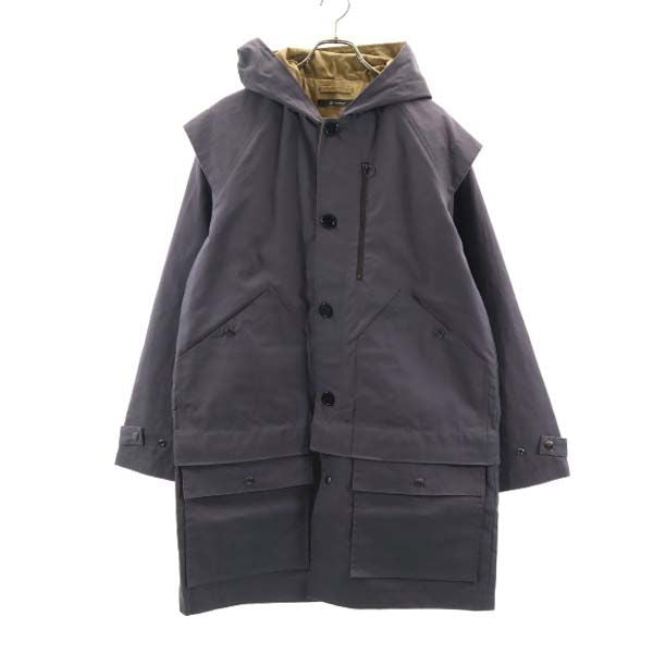 Johnbull Gray 2-Way Hooded Coat Size S