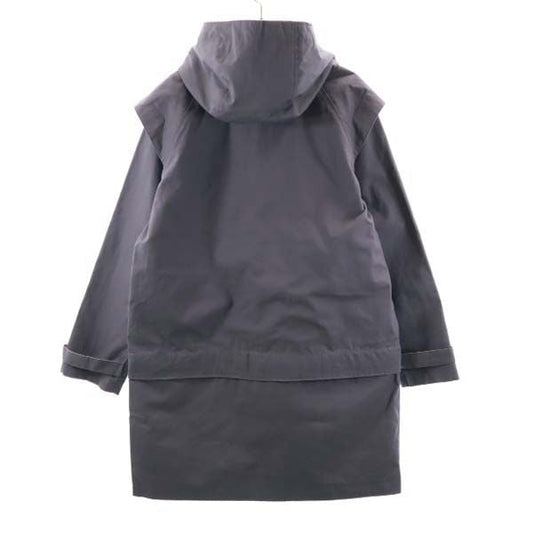 Johnbull Gray 2-Way Hooded Coat Size S