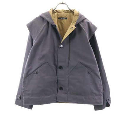 Johnbull Gray 2-Way Hooded Coat Size S