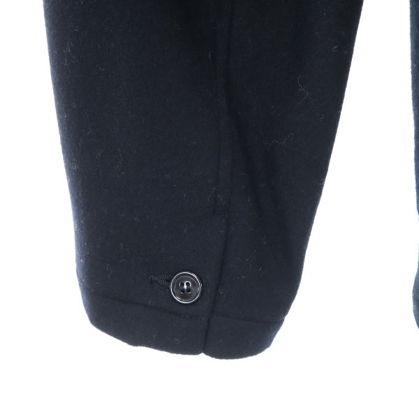 Johnbull Wool Blend Melton Jacket Black Size M