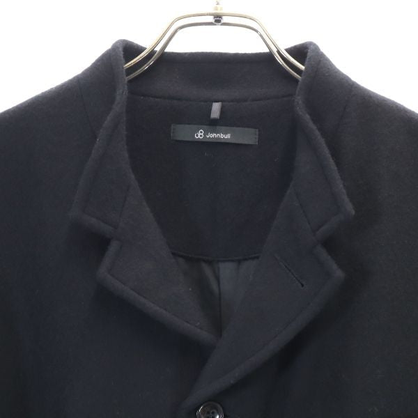 Johnbull Wool Blend Melton Jacket Black Size M