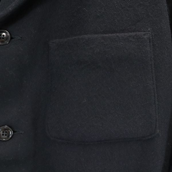 Johnbull Wool Blend Melton Jacket Black Size M