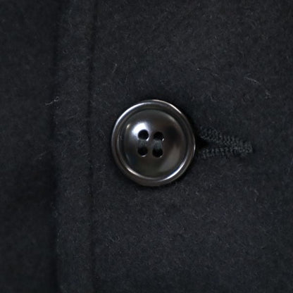 Johnbull Wool Blend Melton Jacket Black Size M