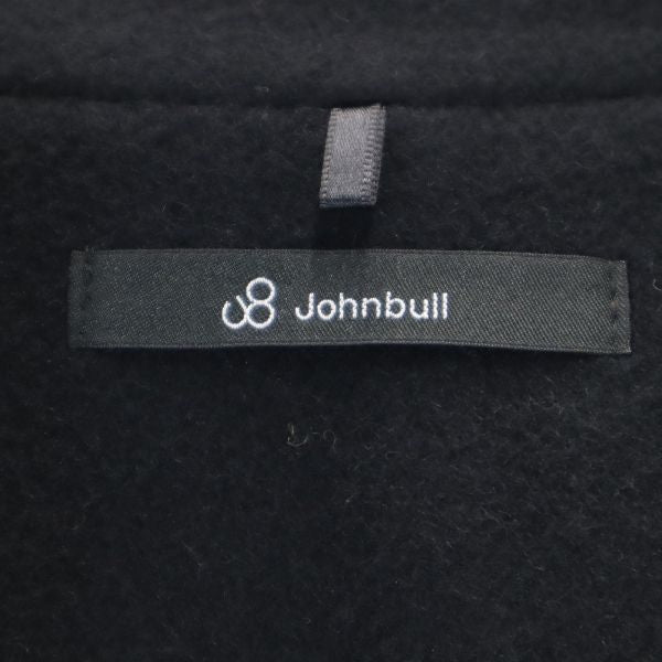 Johnbull Wool Blend Melton Jacket Black Size M