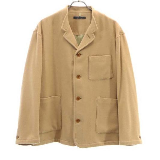 Johnbull Wool Blend Melton Jacket Camel Size L