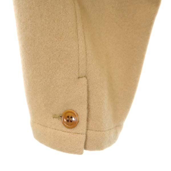 Johnbull Wool Blend Melton Jacket Camel Size M