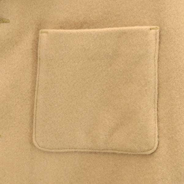 Johnbull Wool Blend Melton Jacket Camel Size M