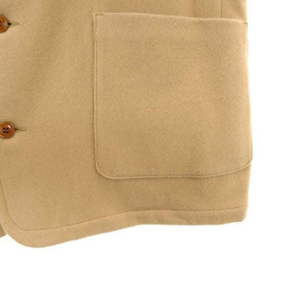 Johnbull Wool Blend Melton Jacket Camel Size M