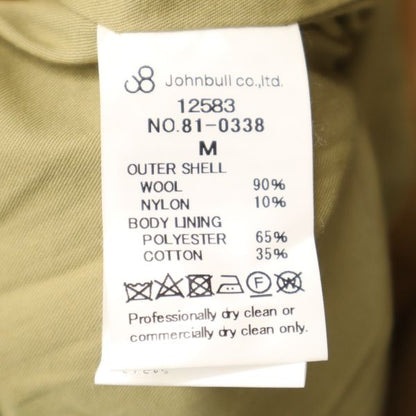Johnbull Wool Blend Melton Jacket Camel Size M