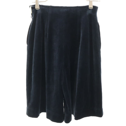 GIVENCHY 90s Made in Japan Velour Shorts Navy Size JP 9