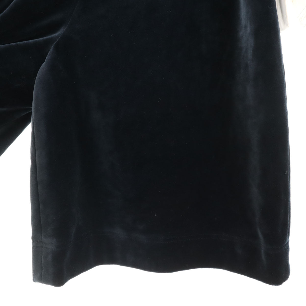 GIVENCHY 90s Made in Japan Velour Shorts Navy Size JP 9