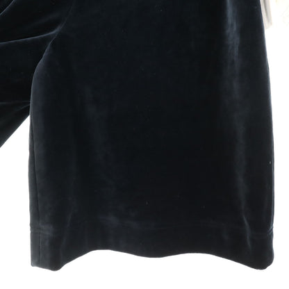 GIVENCHY 90s Made in Japan Velour Shorts Navy Size JP 9