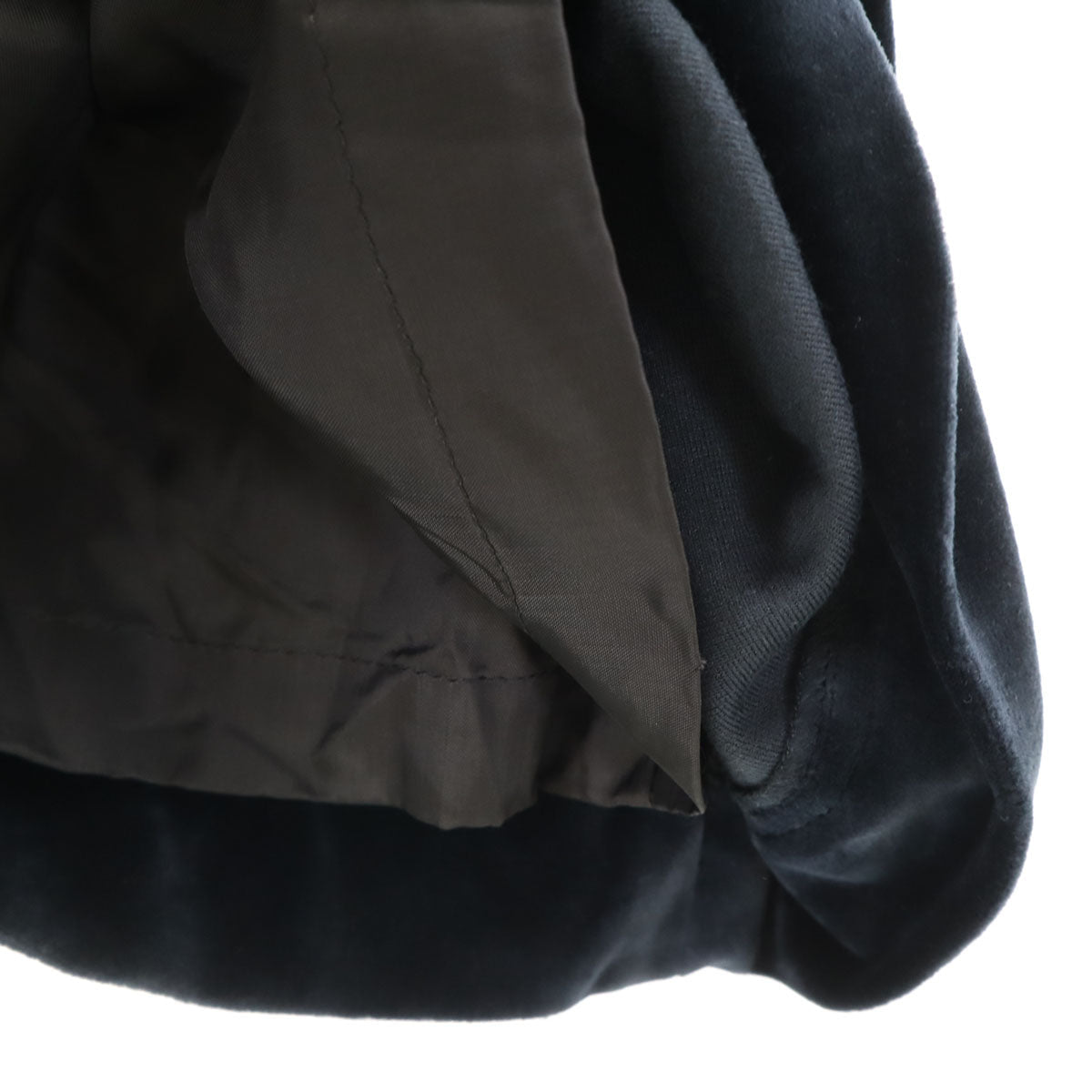 GIVENCHY 90s Made in Japan Velour Shorts Navy Size JP 9