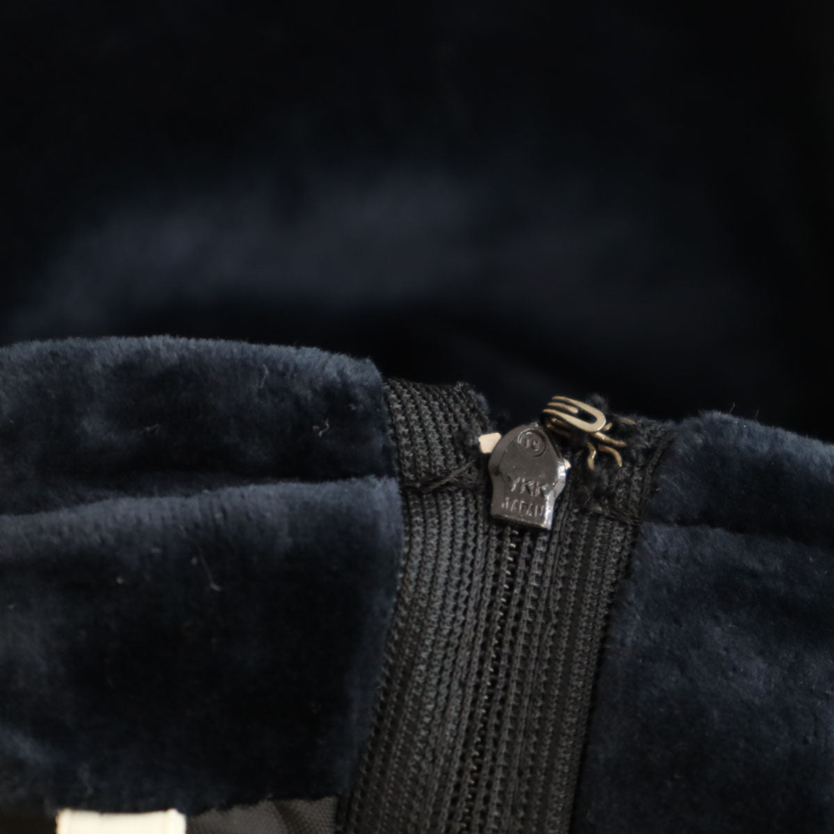 GIVENCHY 90s Made in Japan Velour Shorts Navy Size JP 9