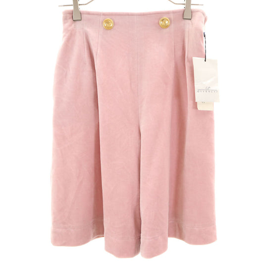 GIVENCHY 90s Made in Japan Velour Shorts Pink Size JP 9