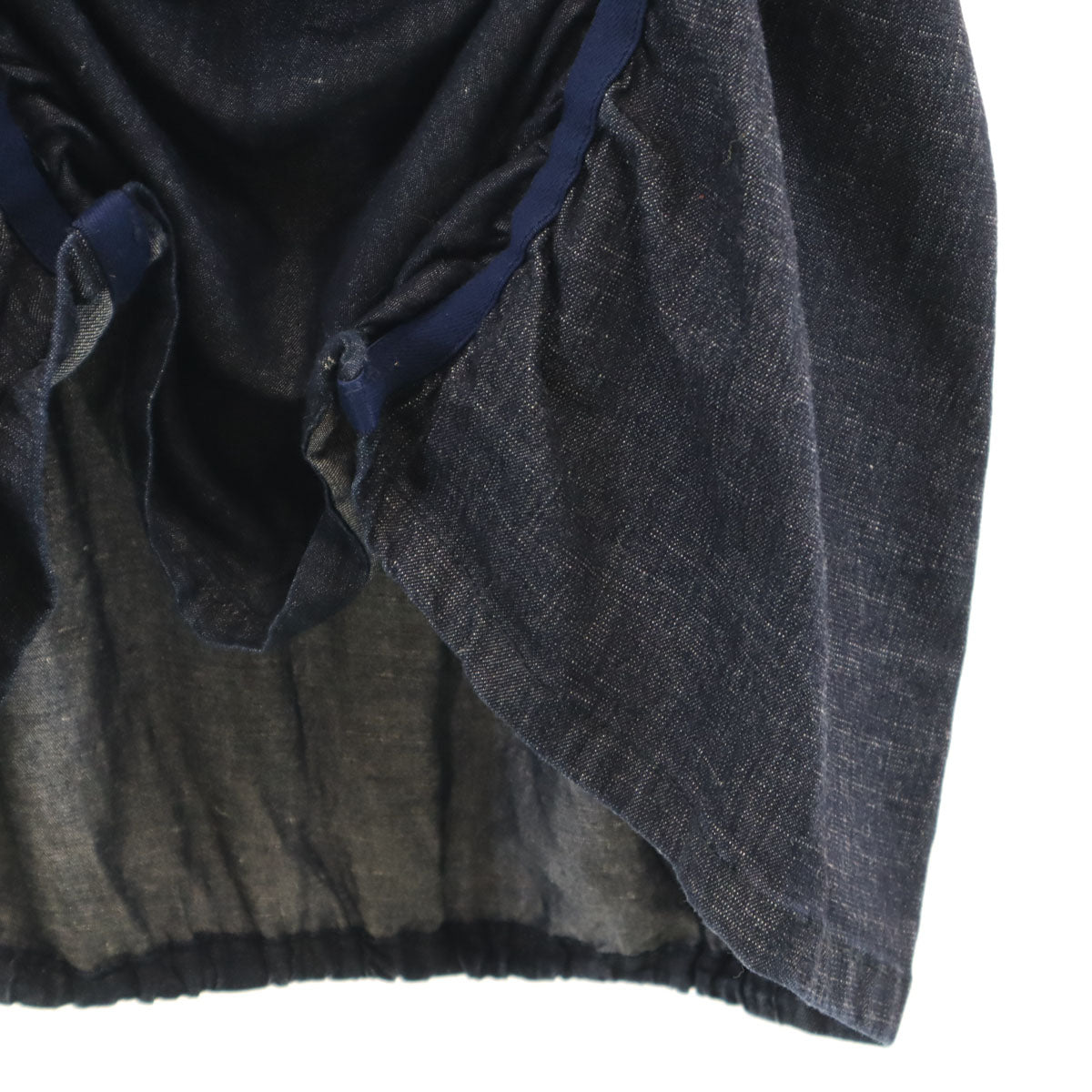 MARITHE + FRANCOIS GIRBAUD Indigo Denim Midi Skirt Size S