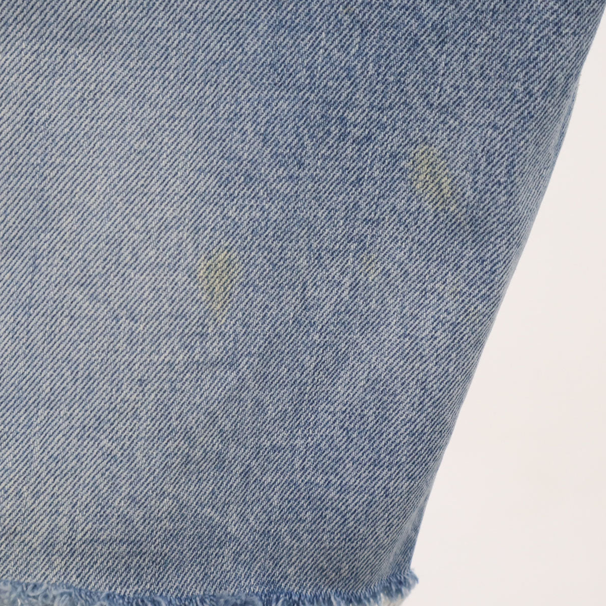 BALENCIAGA Made in Japan Blue Denim Shorts Size W29