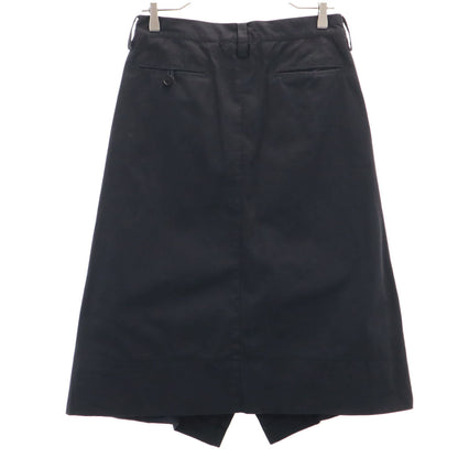 Y's Japanese Midi Skirt Black Size 2
