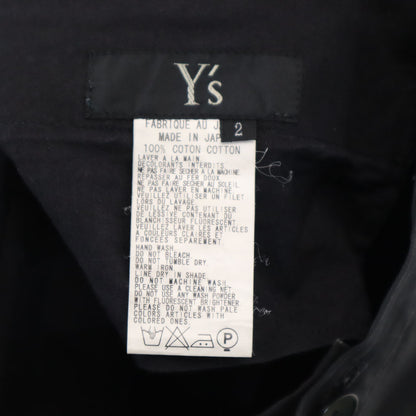 Y's Japanese Midi Skirt Black Size 2