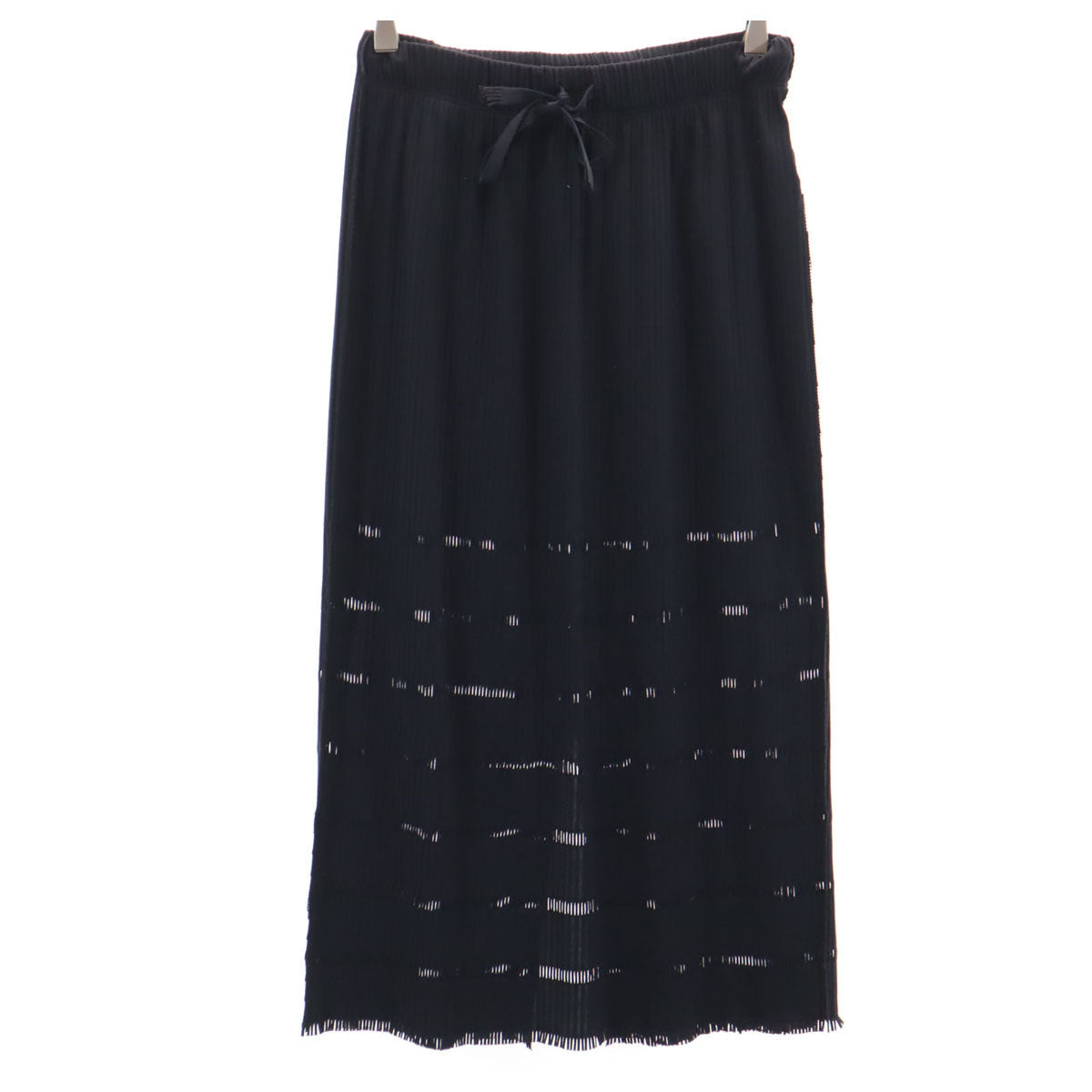 PLEATS PLEASE Pleated Midi Skirt Black Size JP 3