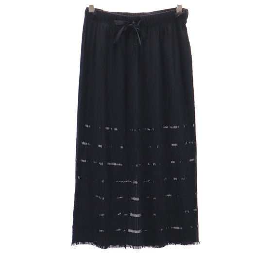 PLEATS PLEASE Pleated Midi Skirt Black Size JP 3