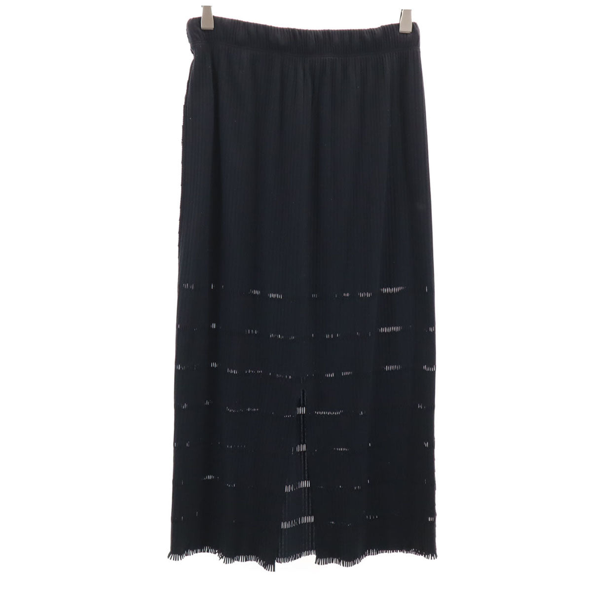 PLEATS PLEASE Pleated Midi Skirt Black Size JP 3