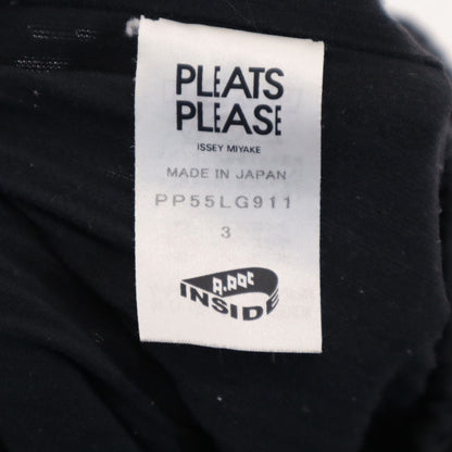 PLEATS PLEASE Pleated Midi Skirt Black Size JP 3